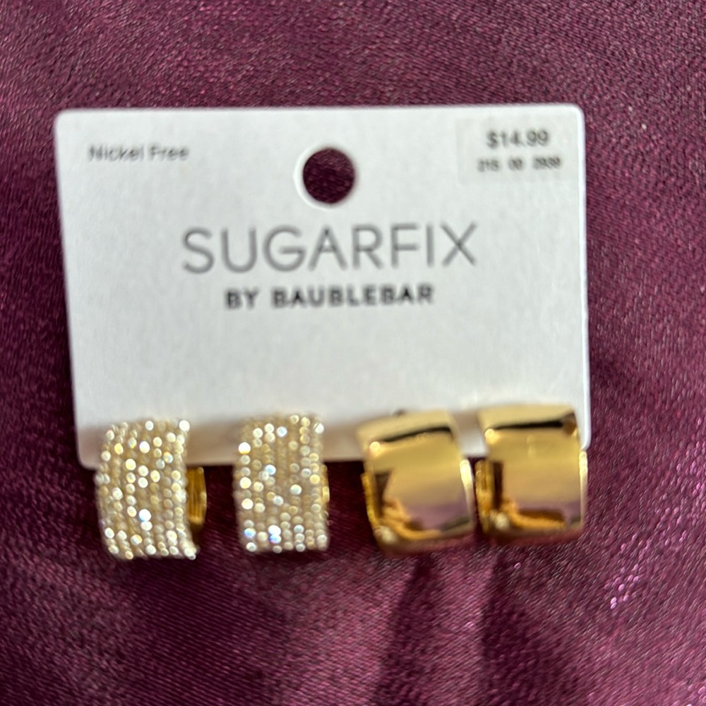 🍀NWT SUGARFIX BY BAUBLEBAR EARRINGS